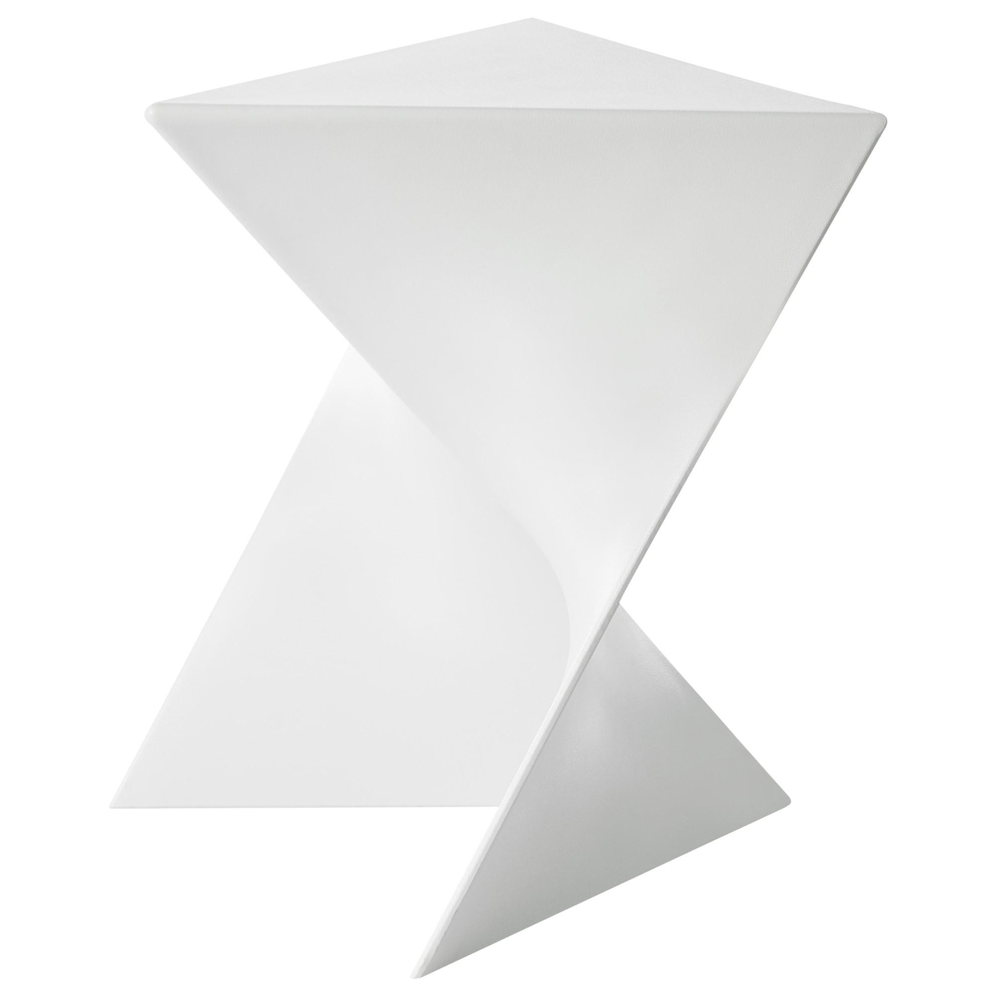 BEISTELLTISCH Weiß Pecos - Weiß, Kunststoff (40/40/44cm) - Beliani