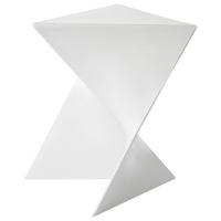 BEISTELLTISCH Weiß Pecos - Weiß, Kunststoff (40/40/44cm) - Beliani