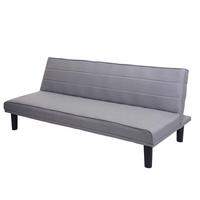 SCHLAFSOFA Grau - Grau, Textil (165/72/78cm) - MCW