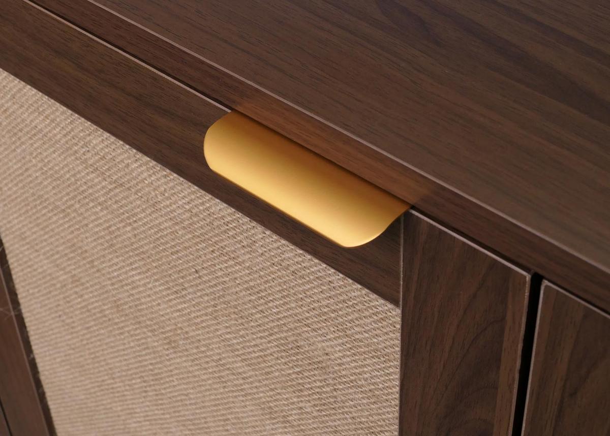 KOMMODE Walnuss Dekor - Walnussfarben, Holz (80/80/40cm) - MCW