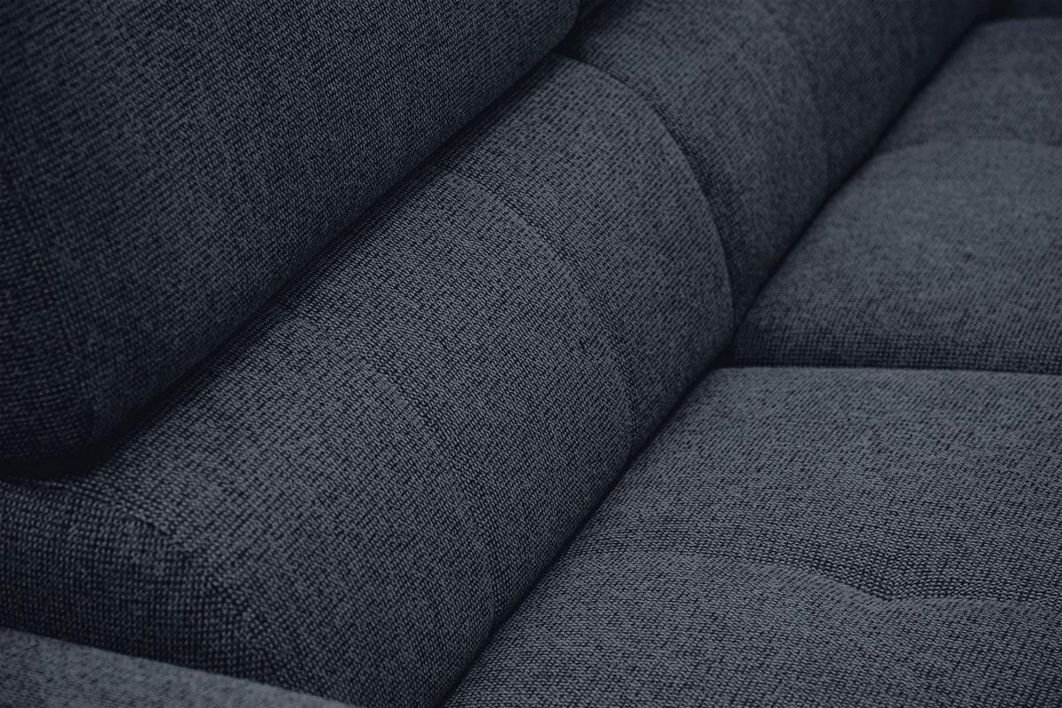 ECKSOFA FIERO 5-Sitzer, dunkelblau - Schwarz/Dunkelblau, Holzwerkstoff/Textil (290/228cm) - Wozimo