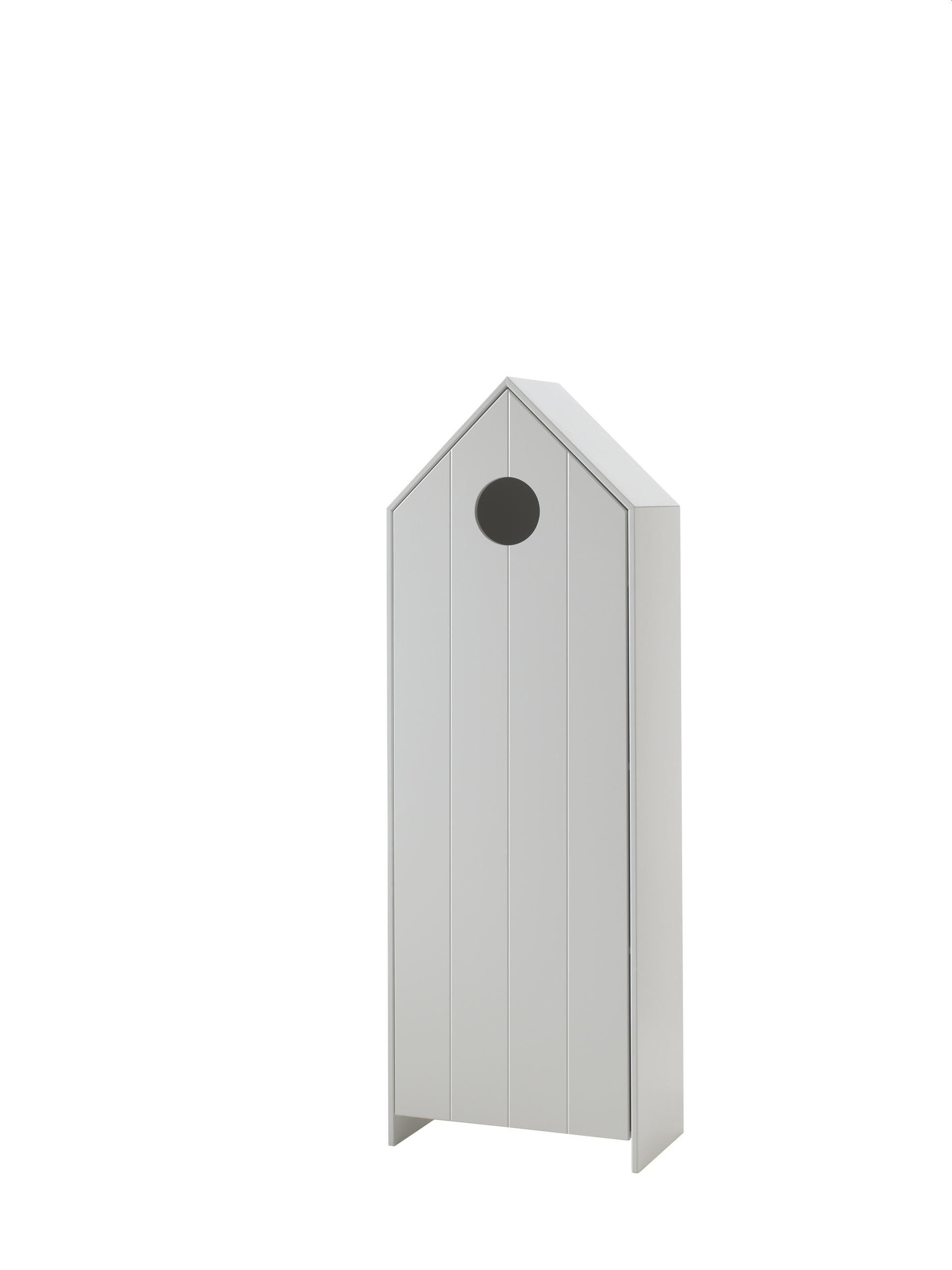 REGALSCHRANK Kania 58x37x171 MDF+Holzwerkstoff Weiß - Weiß, Holzwerkstoff (58/171/37cm) - 58aufmkessel