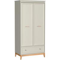 DREHTÜRENSCHRANK Charlott mit 1 Schublade und 2 Türen - Kaschmir/Eichefarben, Holz/Holzwerkstoff (92/193/54.5cm) - Beautysofa