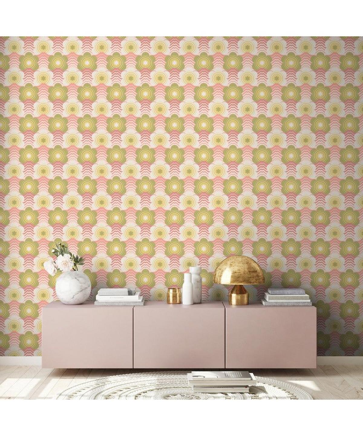 VLIESTAPETE Rosa 53/850 cm - Pink, Textil (53/1cm) - KUNSTLOFT