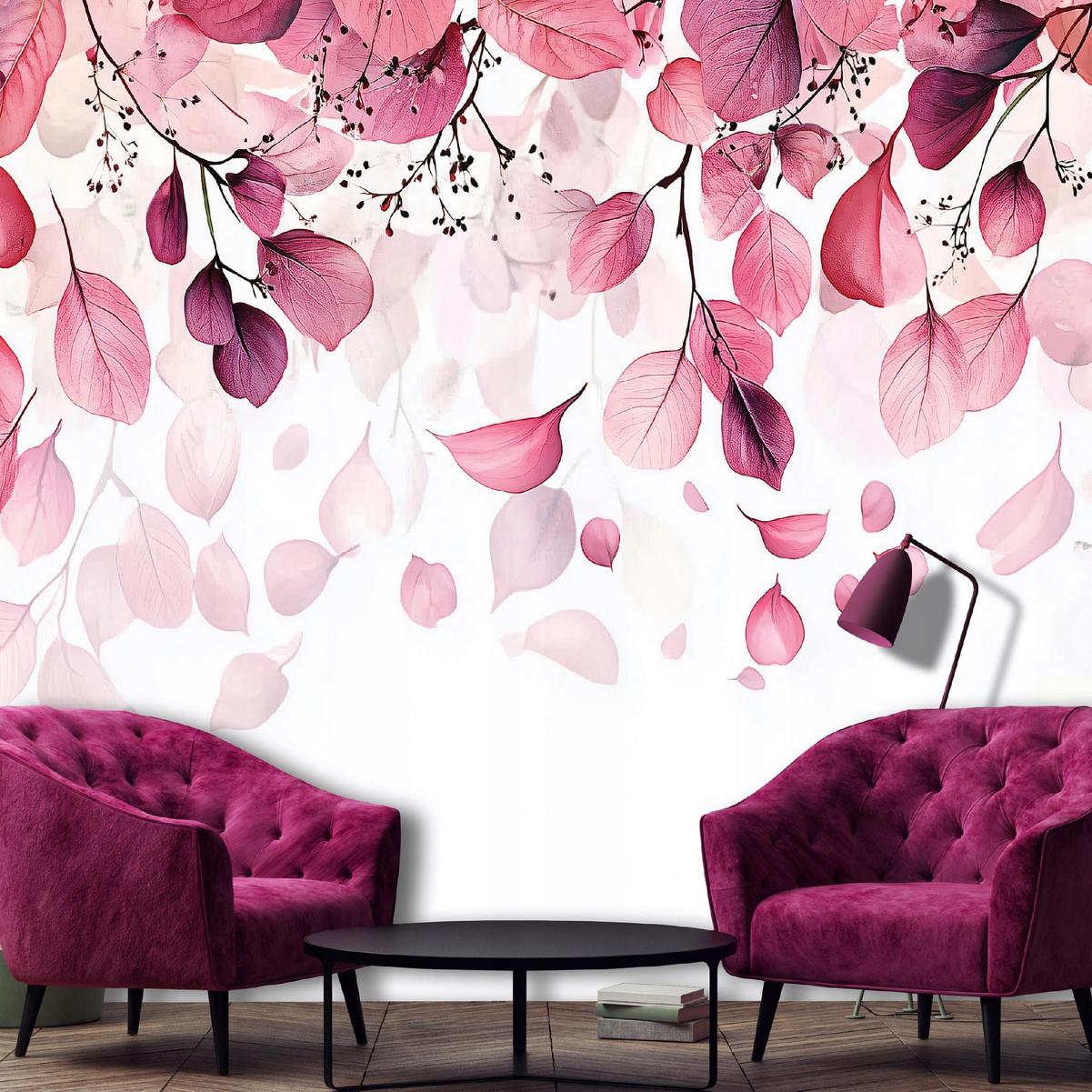 FOTOTAPETE Blätter Natur Vlies Tapete Wohnzimmer Schlafzimmer 350x250 - Multicolor, Papier (350/250cm) - Wallarena