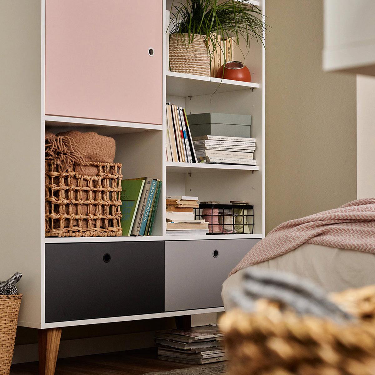 BÜCHERREGAL Holz - Braun, Holzwerkstoff (45/201.5/105cm) - Petits-meubles