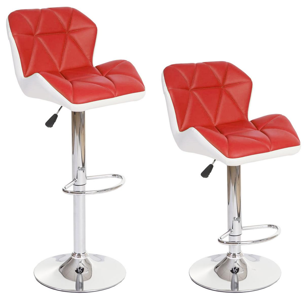 BARHOCKER Rot - Rot, Textil (44/106/49cm) - MCW