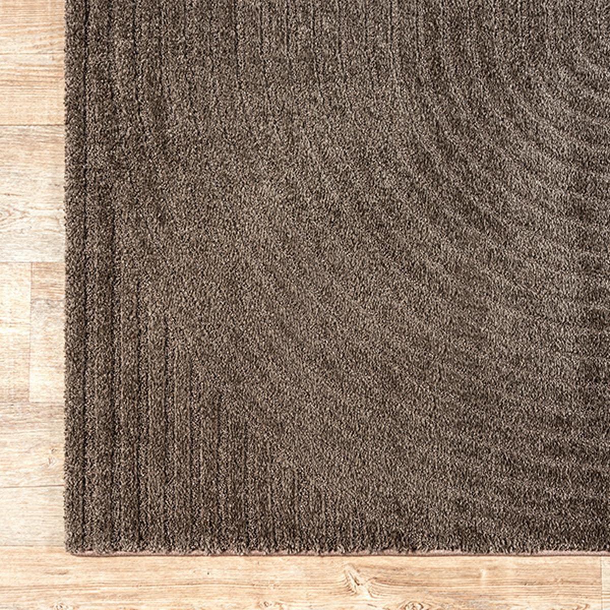 TEPPICH Kurzflor CETINA Geometrisch Polypropylen-Polyester Braun 200 x 290 cm - Braun, Textil (200/290cm) - KADIMA DESIGN