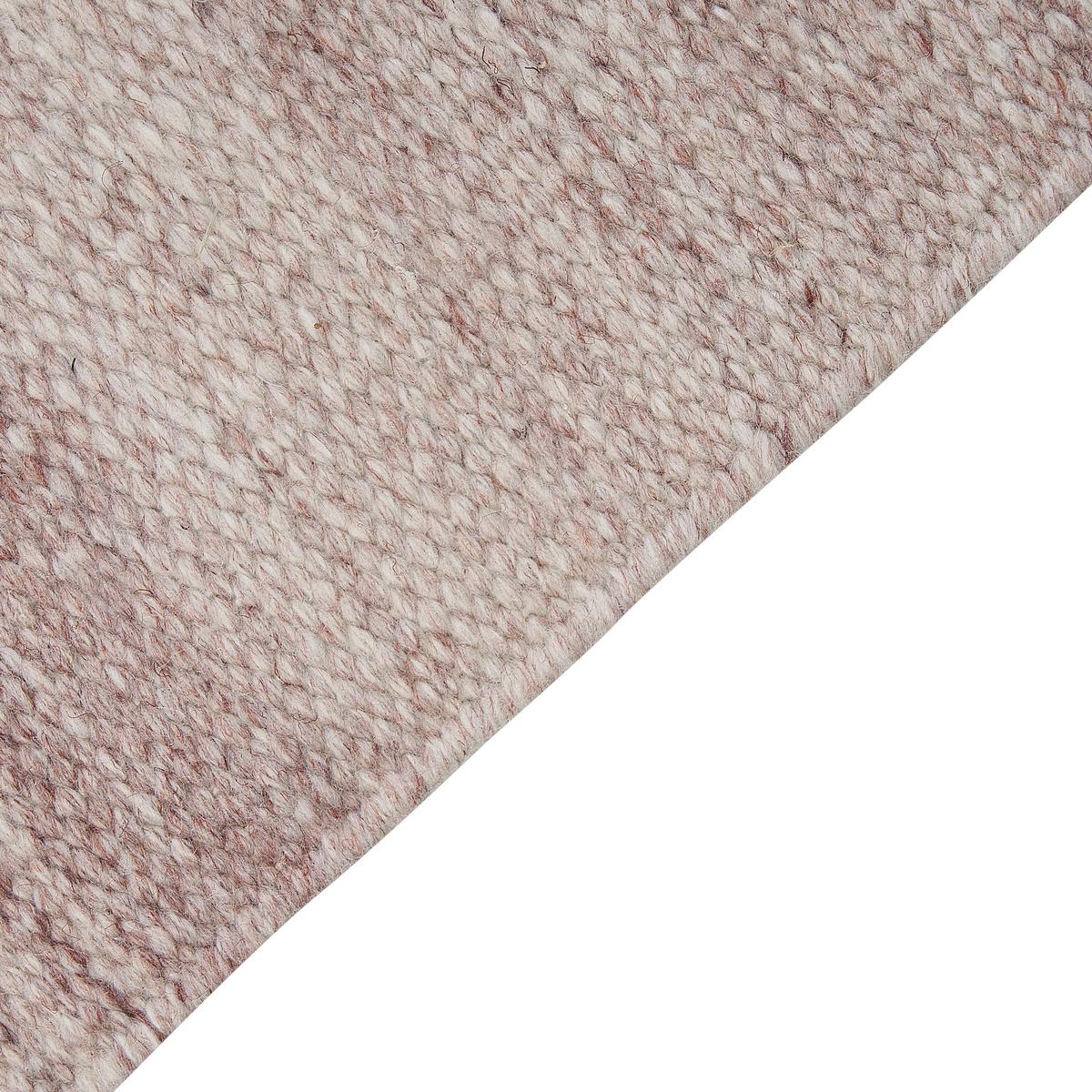 TEPPICH geflochten Malhia 150/80 cm - Rot, Kunststoff (80/150cm) - Beliani