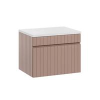 WASCHTISCHUNTERSCHRANK 60.4cm Zelie Rose - Pink, Holzwerkstoff (60.4/48/46cm) - Petits-meubles