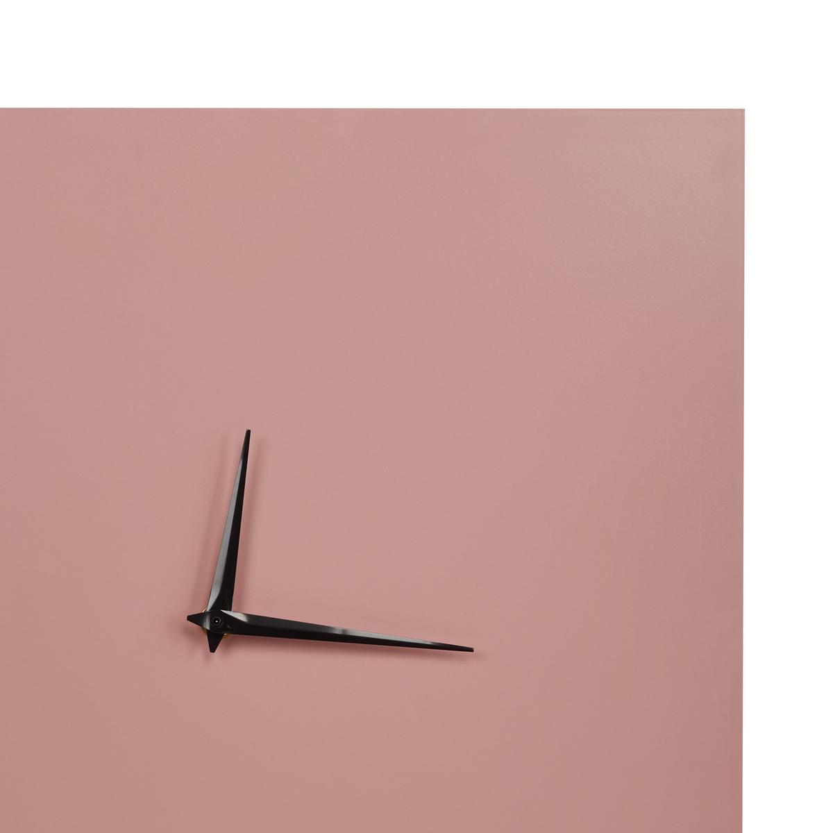 WANDUHR Metall rosa Tomar - Rosa, Metall (40/40/2cm) - Beliani