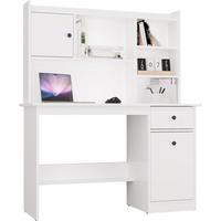 SCHREIBTISCH Artisan Eiche 120/145/45 - Weiß, Holzwerkstoff (90/50/145cm) - RAUMHIRSCH FURNITURE