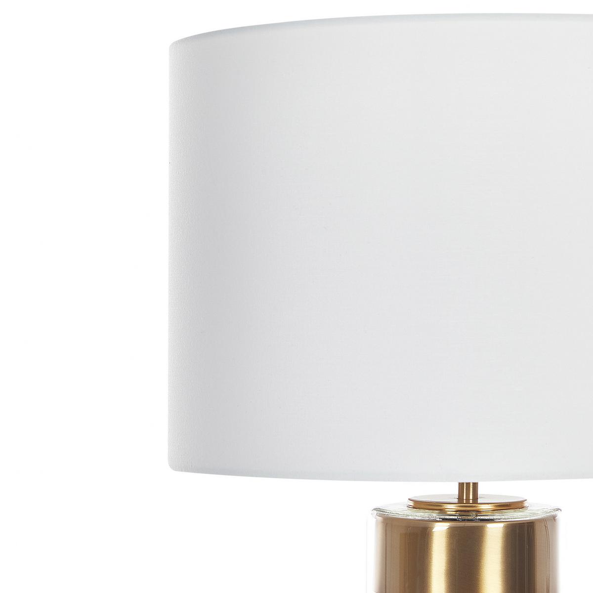 TISCHLAMPE Beatton 36/36/63 cm - Goldfarben, Metall (36/36/63cm) - Beliani