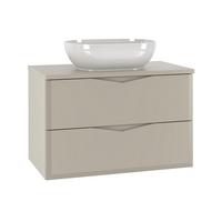 WASCHTISCH 80.6cm Ellie Kaschmir - Beige, Holzwerkstoff (80.6/52.2/46.5cm) - Petits-meubles
