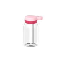 TRINKFLASCHE MIT TRINKHALM Campus Cool Pink 450 ml - Rosa, Kunststoff (450L) - Mepal