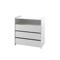SCHUBLADENKOMMODE Karilynn 90x47x92 aus MDF in Weiß - Weiß, Holzwerkstoff (90/92/47cm) - 58aufmkessel