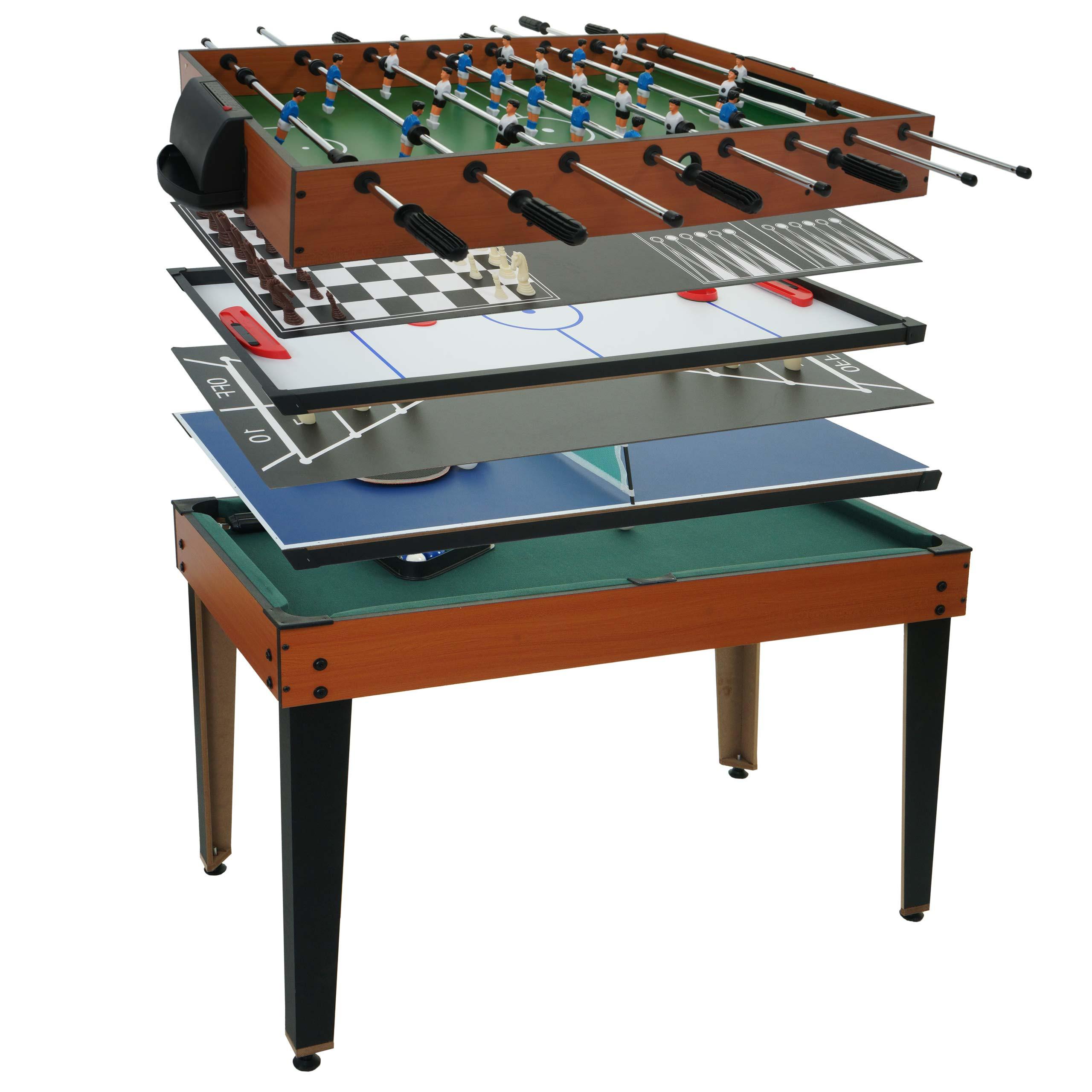 TISCHKICKER Braun - Braun, Holz (123/101cm) - MCW