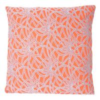 DEKO-KISSEN BAROCK Orange - Orange, Textil (12/45/45cm) - MCW