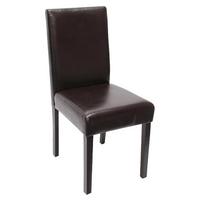 ESSZIMMERSTUHL Braun, Schwarz - Schwarz/Braun, Textil (43/90/56cm) - MCW