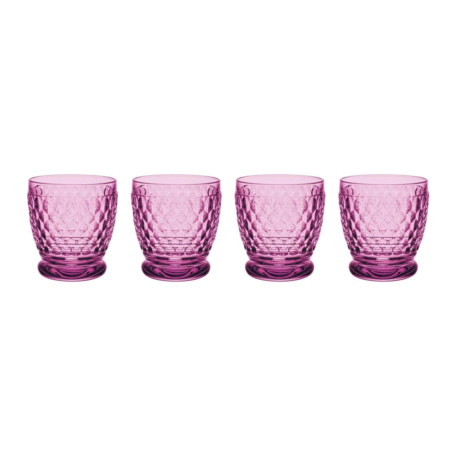 BECHER Boston Coloured Berry 330 ml 4er Set - Pink, Glas (0.33L) - Villeroy & Boch