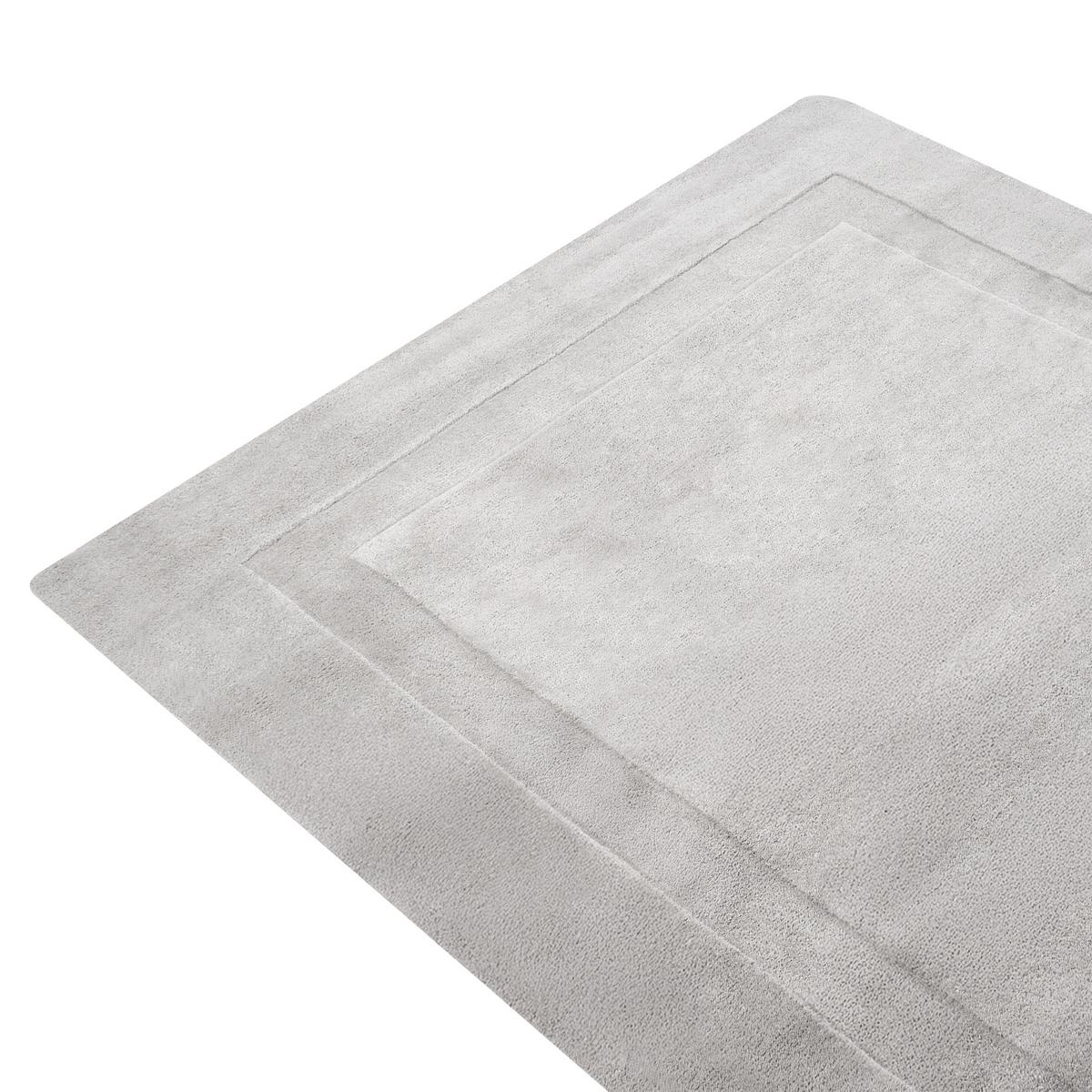 TEPPICH Grau 160/230 cm Wolle Kargil - Grau, Textil (160/230cm) - Beliani