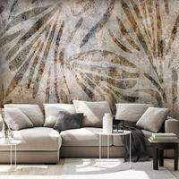 SELBSTKLEBENDE FOTOTAPETE 294/210 cm - Braun/Grau, Kunststoff/Textil (294/1cm) - KUNSTLOFT