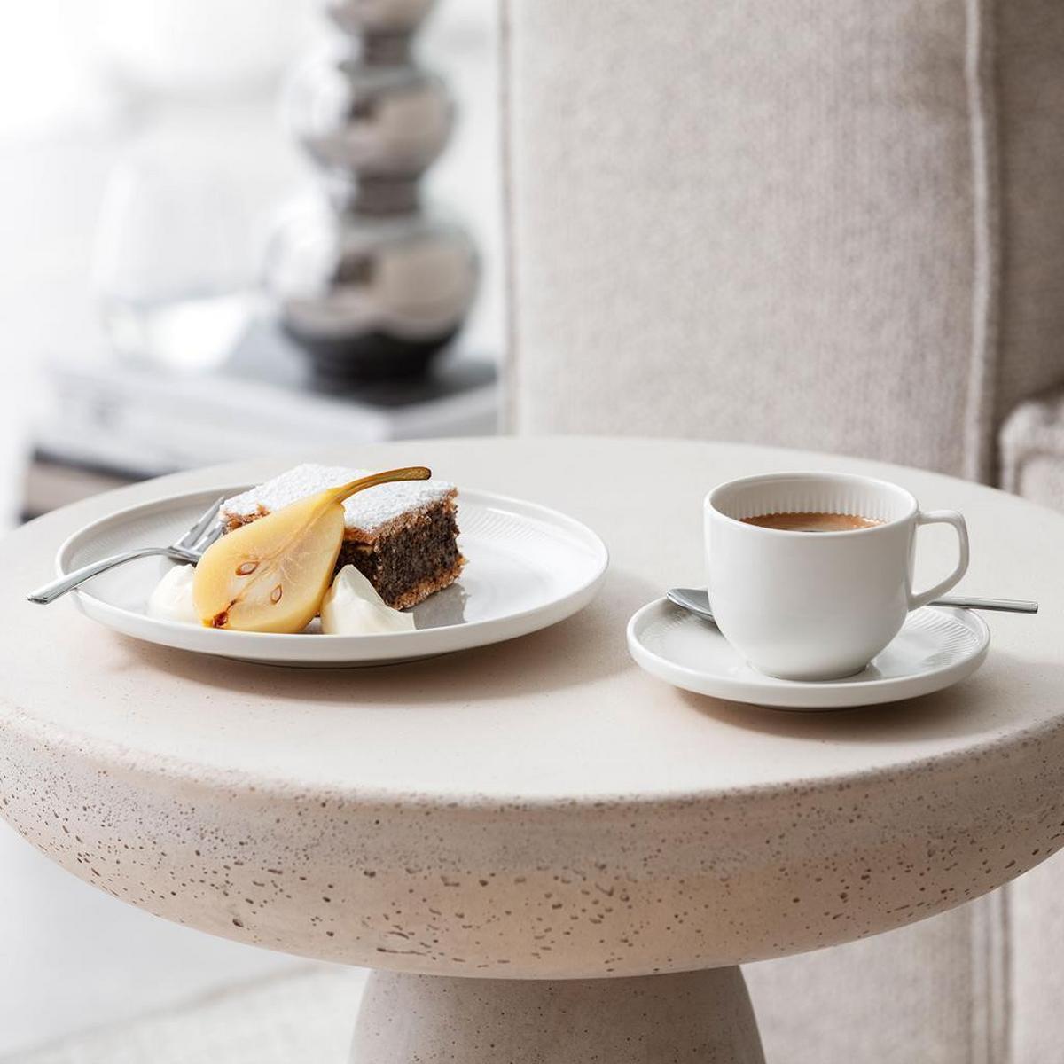 KAFFEESERVICE Afina weiß 18-tlg. - Weiß, Keramik (2/2/2cm) - Villeroy & Boch