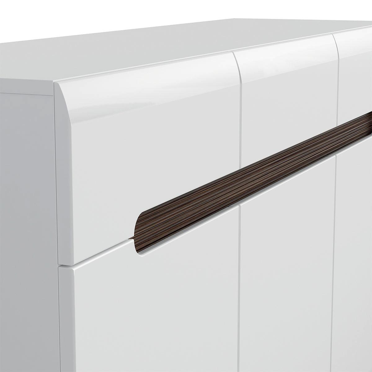 SIDEBOARD Darrel Weiß - Weiß, Holzwerkstoff (150/84/41cm) - Petits-meubles