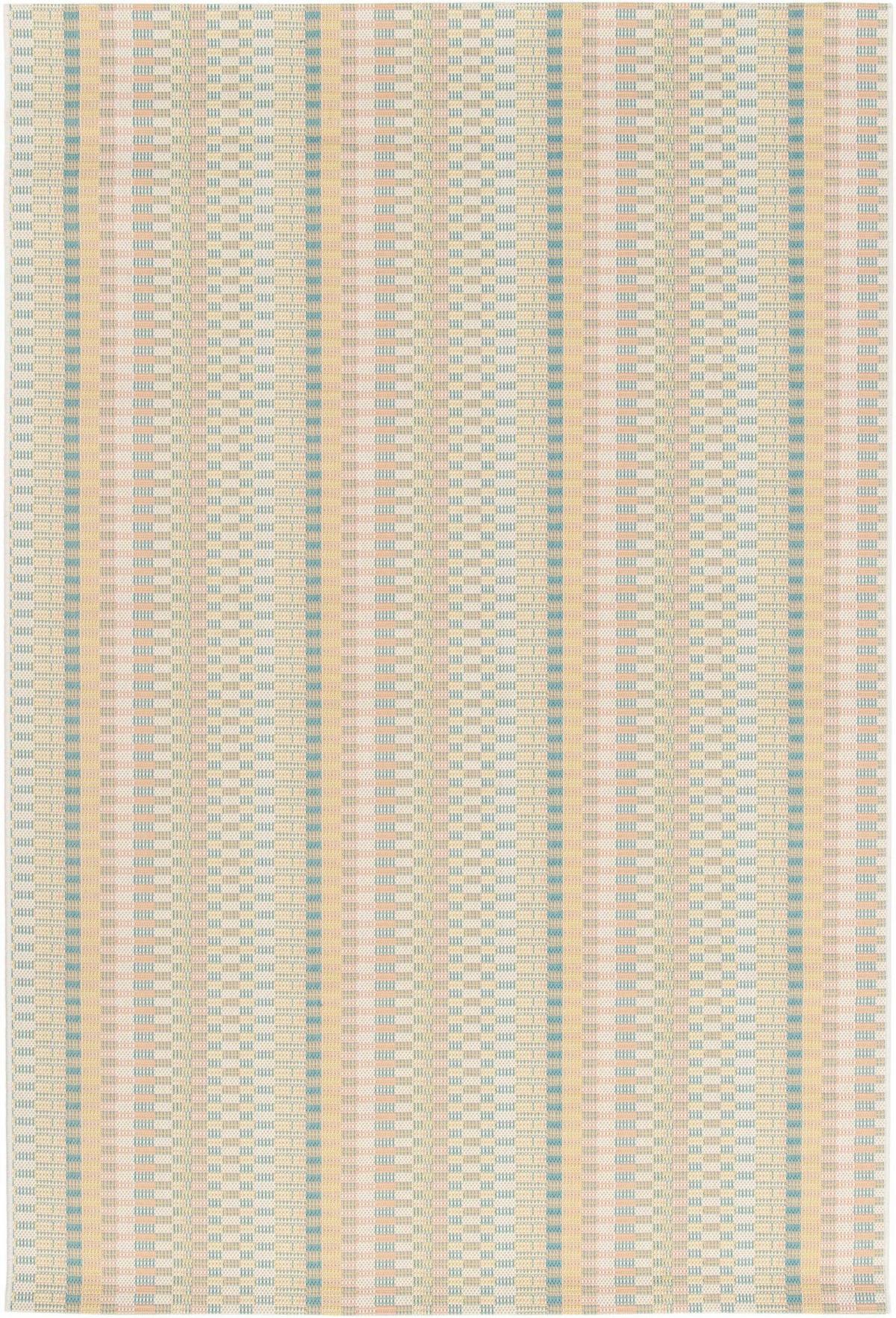 OUTDOORTEPPICH In Pastelltönen Manila 80/150 cm - Pastellblau/Pastellgrün, Textil (80/150cm) - Atticgo