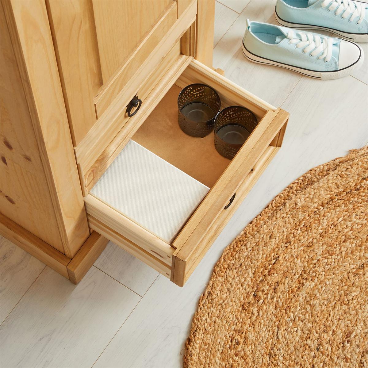 SCHUHSCHRANK TEQUILA braun - Braun, Holz (53/190/38cm) - IDIMEX