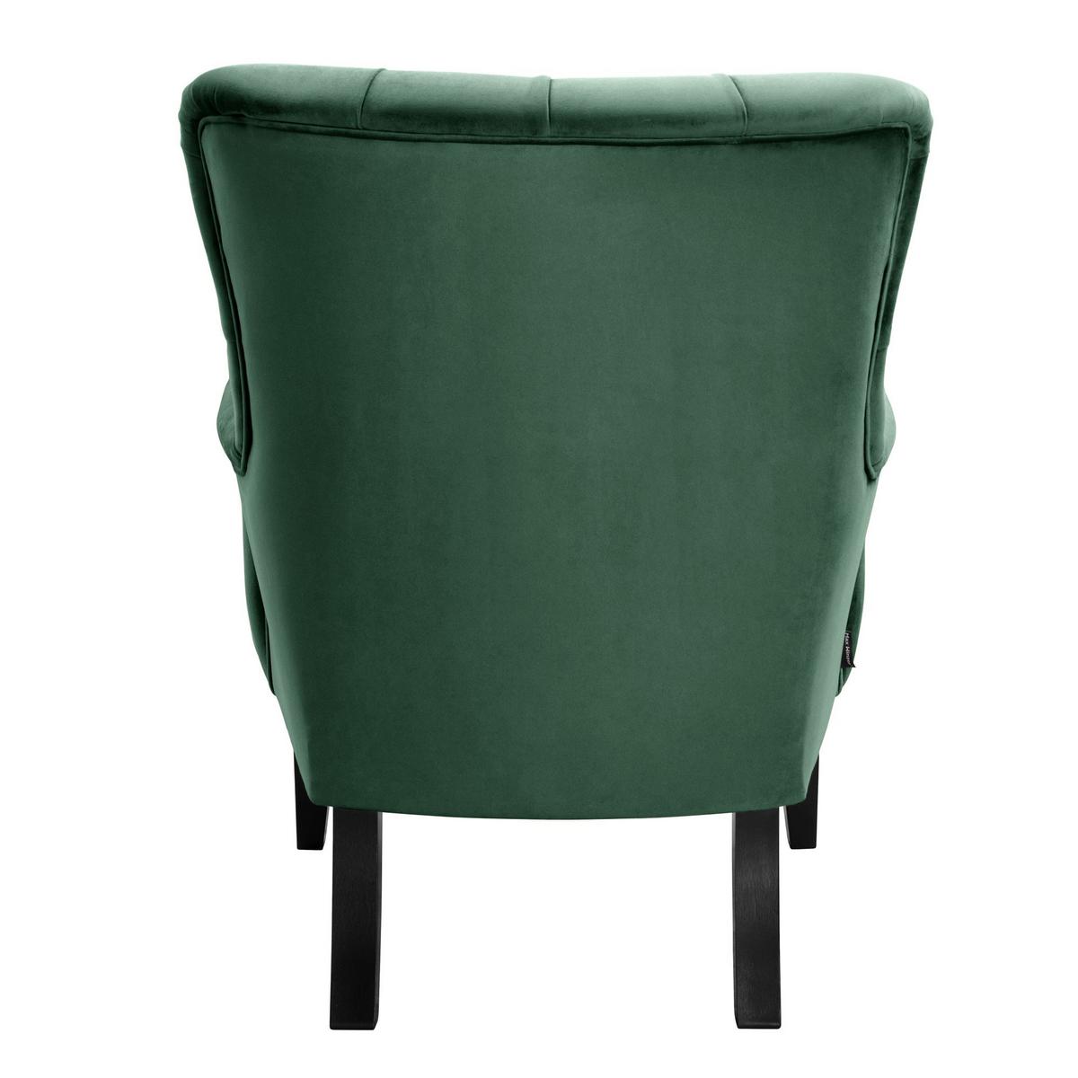 SESSEL Kayley Samtvelours grün - Grün, Kunststoff (71/97/82cm) - 58aufmkessel