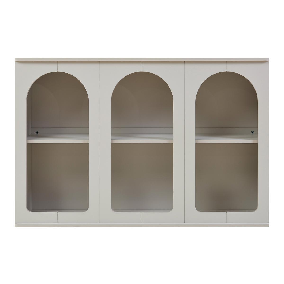 SIDEBOARD Trorhun - Grau, Holzwerkstoff (30/80/120cm) - [en.casa]