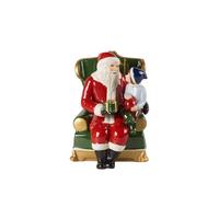 DEKOFIGUR SANTA AUF SESSEL Christmas Toys bunt - Multicolor, Keramik (10/15/10cm) - Villeroy & Boch