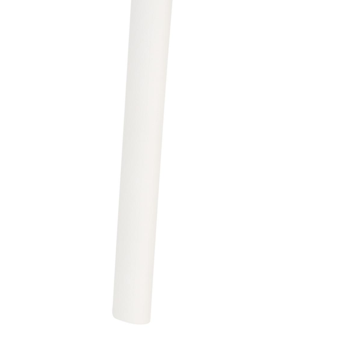 GARTENSTUHL 4er-Set Grün Musano - Weiß/Grün, Kunststoff (47/88/46cm) - Beliani