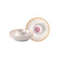 EIERBECHER Fleur Couleur bunt ø 11,6 cm 4er Set - Multicolor, Keramik (11.6/3.1/11.6cm) - Villeroy & Boch