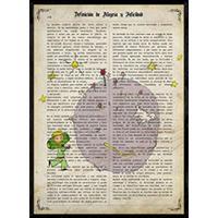 POSTER Prince Schlange Folie A4 Rahmenlos - Klar, Papier (29.7/5/21cm) - Nacnic