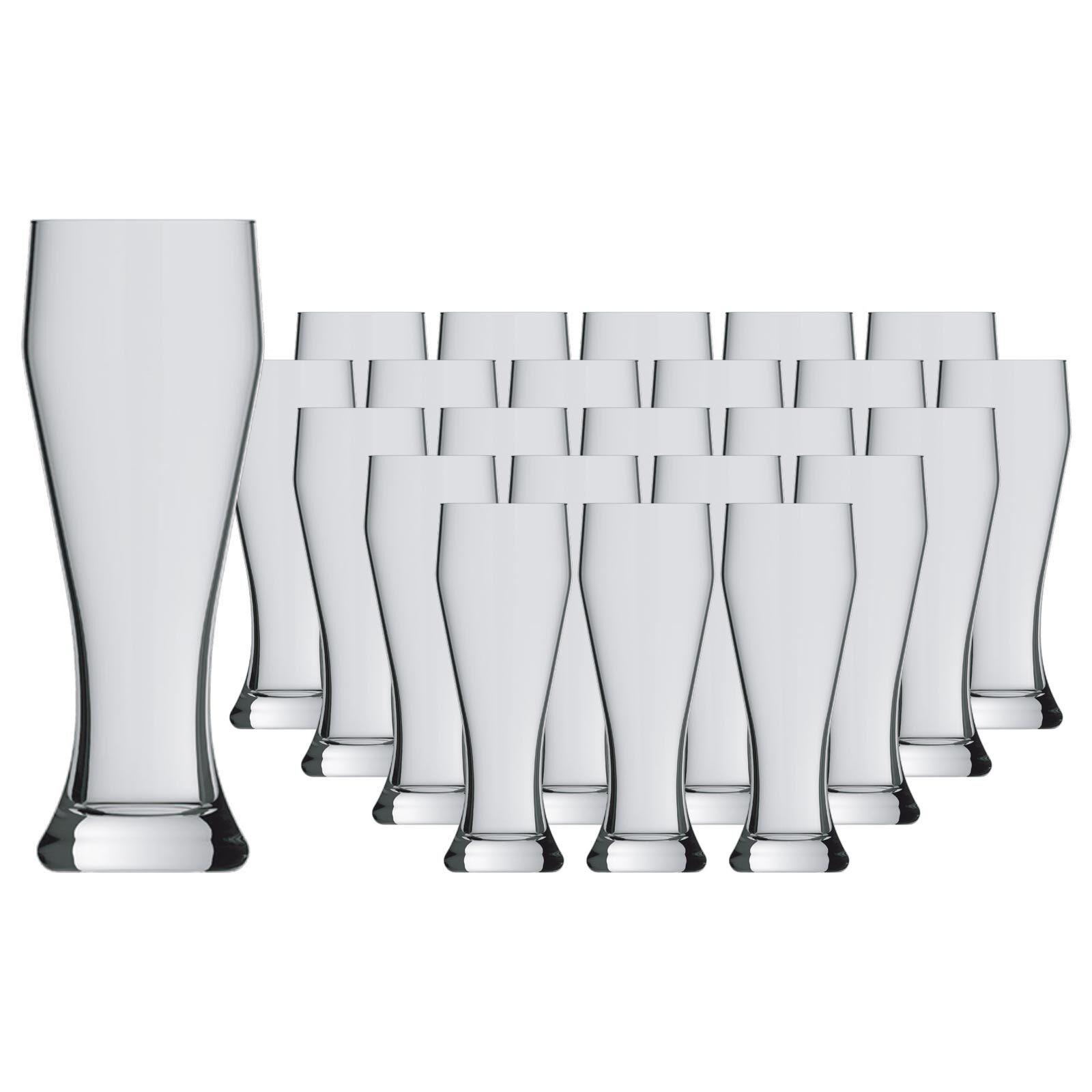 WEIZENBIERGLÄSER Ranft transparent 0,3 l 24er Set - Transparent, Glas (0.3L) - Pasabahce