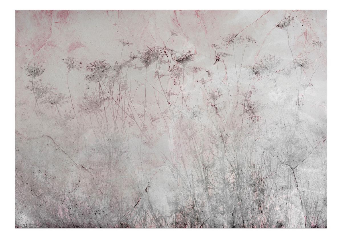 SELBSTKLEBENDE FOTOTAPETE 441/315 cm - Pink/Grau, Kunststoff/Textil (441/1cm) - KUNSTLOFT