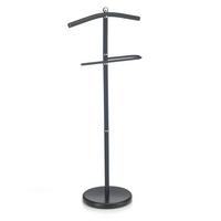 HERRENDIENER JÖRG schwarz - Schwarz, Metall (45/108/27cm) - CARO-Möbel