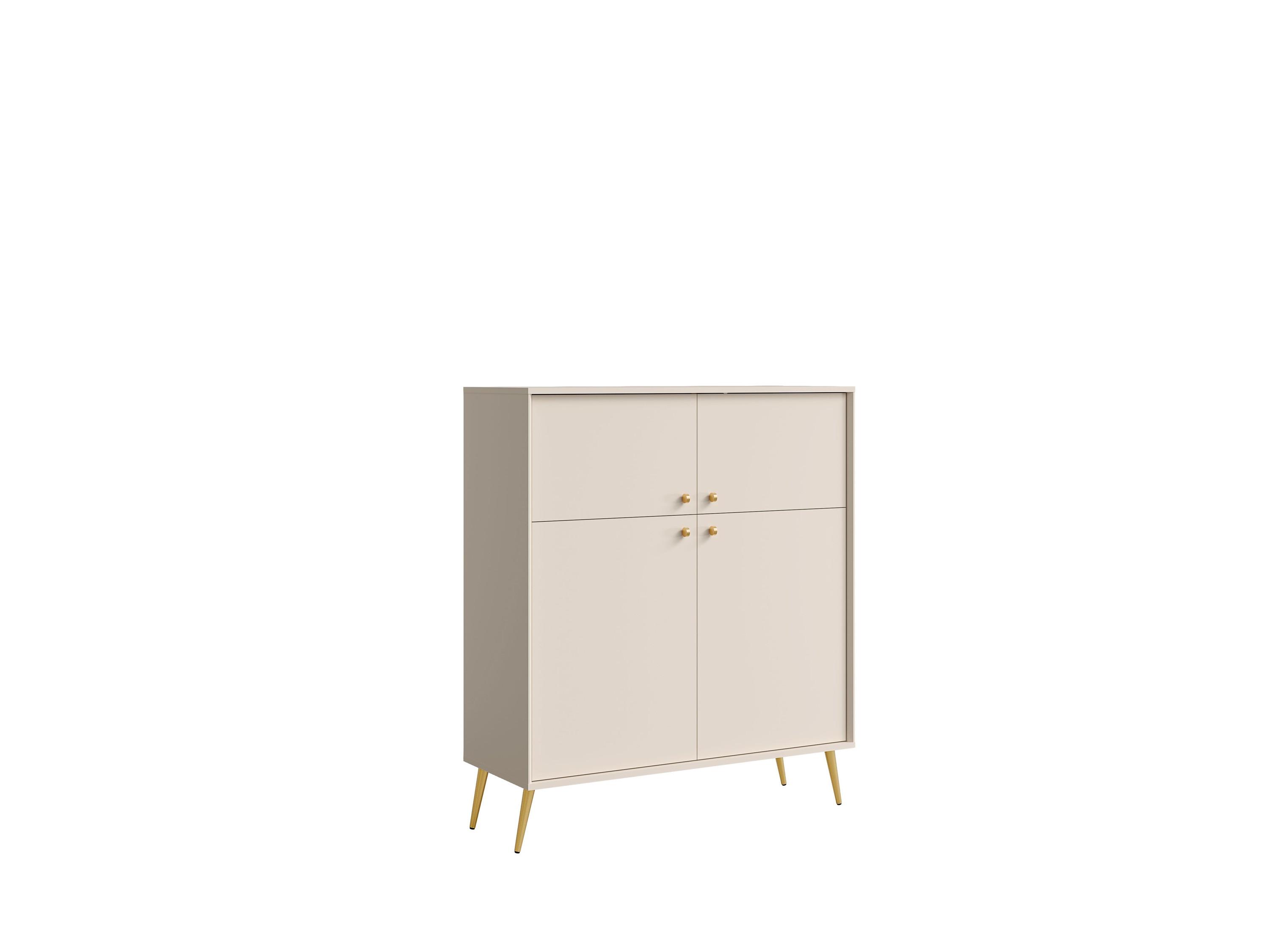 SIDEBOARD Wüstensand 106/122/41 - Beige, Holzwerkstoff (106/122/41cm) - RAUMHIRSCH FURNITURE