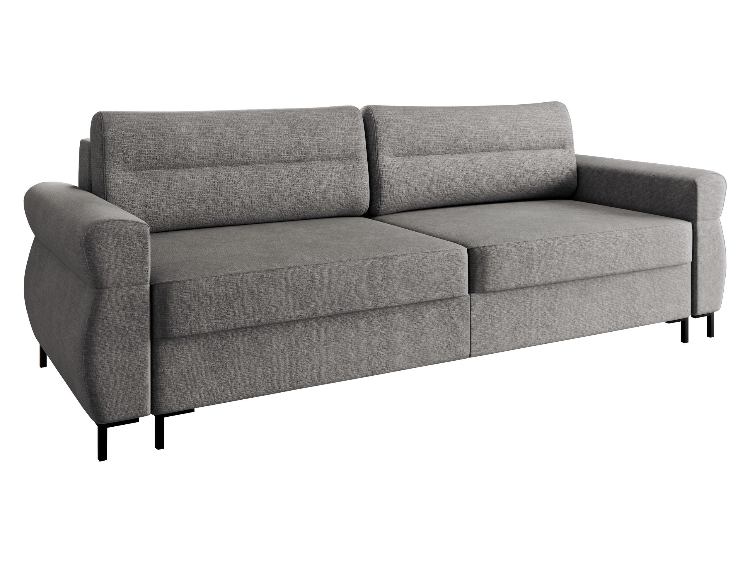 SCHLAFSOFA Berne - Blaugrau/Schwarz, Holz/Kunststoff (238/92/95cm) - MIRJAN24