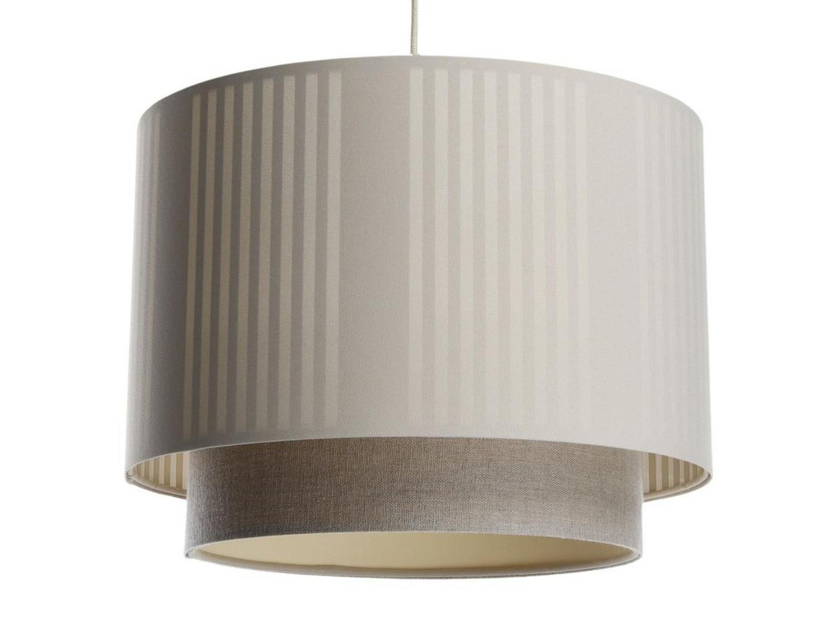 HÄNGELEUCHTE Grau 50/106 cm - Beige/Grau, Kunststoff (36/0.6/106cm) - ONZENO