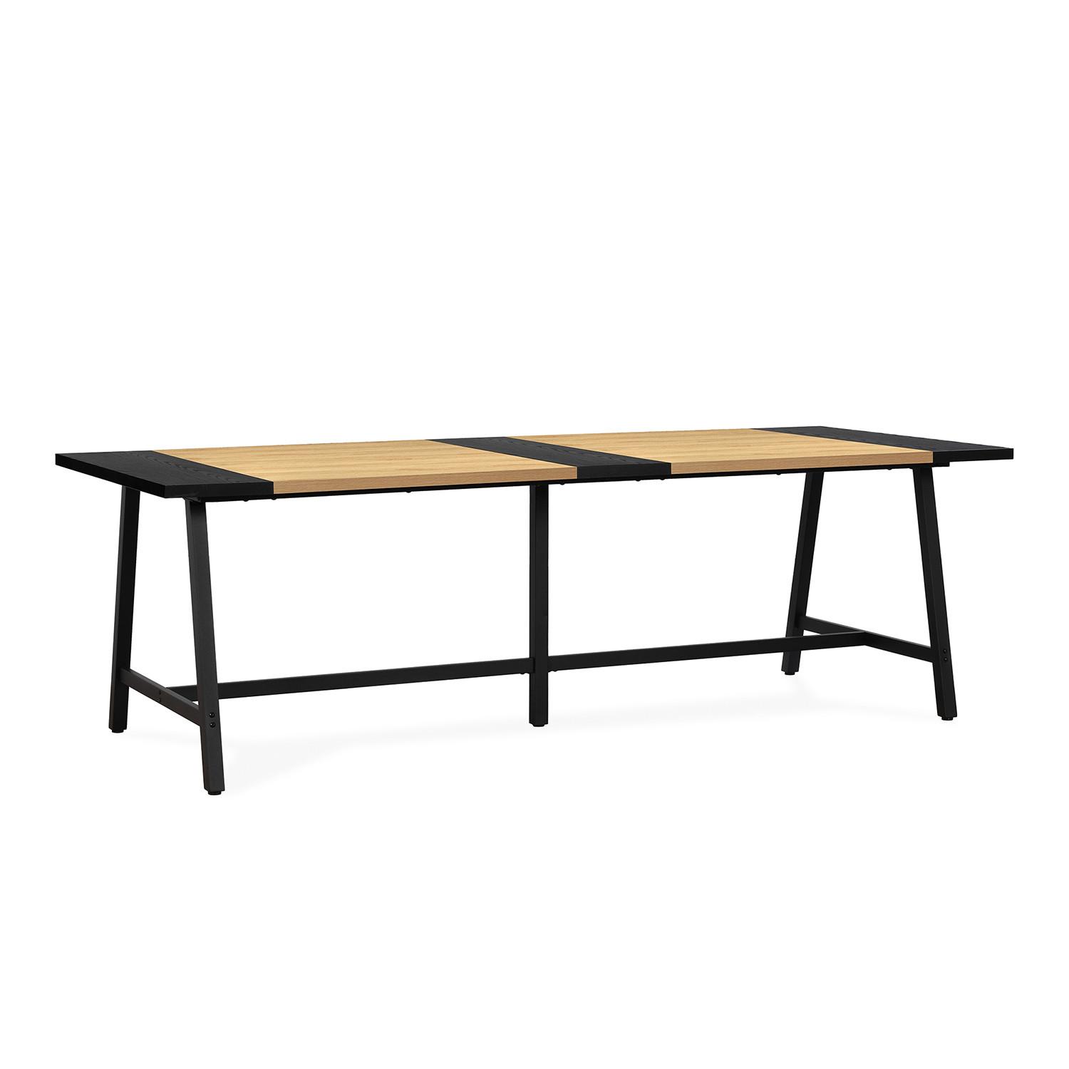 ESSTISCH Caracas Eiche-Optik, 240 cm - Eichefarben, Holzwerkstoff (100/240/75cm) - VS Venta-stock