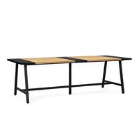 ESSTISCH Caracas Eiche-Optik, 240 cm - Eichefarben, Holzwerkstoff (100/240/75cm) - VS Venta-stock
