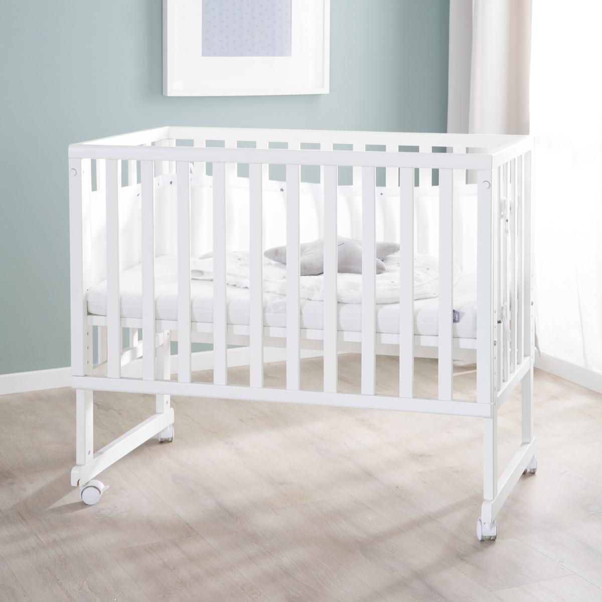 BEISTELLBETT Sternenzauber grau 3in1 Set 90 x 45 cm - Creme/Weiß, Holzwerkstoff (45/90cm) - Roba