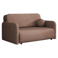 SCHLAFSOFA Viva Sun III - Schwarz/Braun, Holz/Textil (150/85/103cm) - MIRJAN24