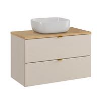 WASCHTISCH 80.6cm Azel Kaschmir - Kaschmir, Holzwerkstoff (80.6/52/46cm) - Petits-meubles