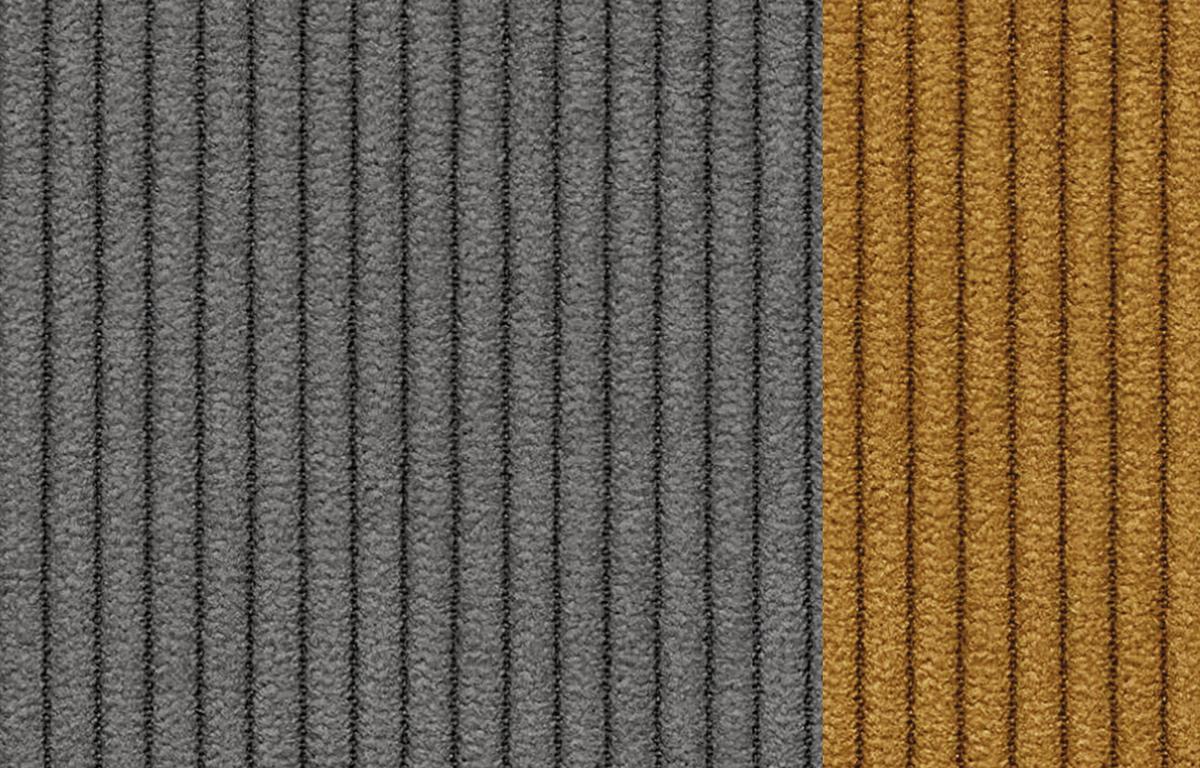 SESSEL OLI in Cordstoff dunkelgrau - Dunkelgrau, Holz/Textil (130/91/108cm) - Wozimo