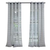 VORHANG 2ER SET »Kassel« HxB 245x140 cm Grau - Grau, Textil (140/245cm) - Gardinenbox