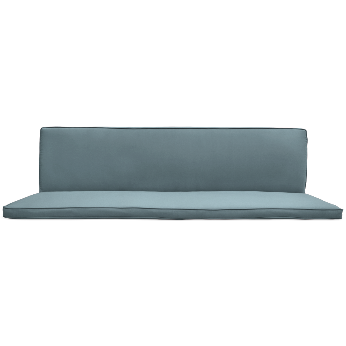 AUFLAGE für Hollywoodschaukel Loft HS 180x50cm Taubenblau - Blaugrau, Textil (100/180cm) - Beautissu 